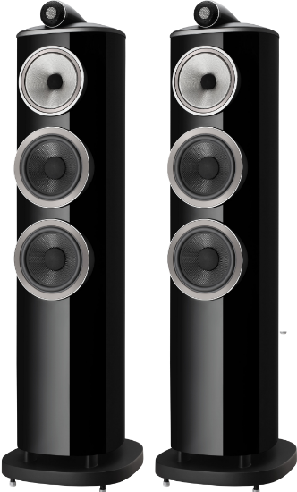 Poza cu Bowers & Wilkins 804 D4 Negru Lucios