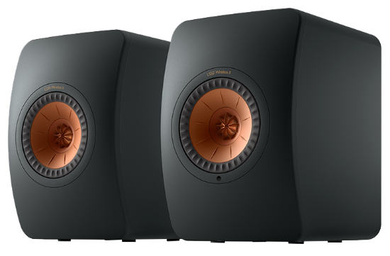 Poza cu KEF LS50 Wireless II Carbon Black