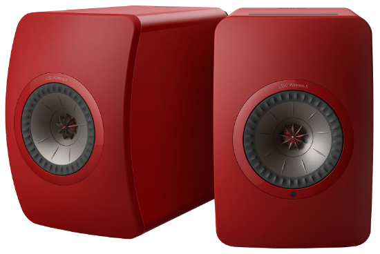 Poza cu KEF LS50 Wireless II Crimson Red Special Edition