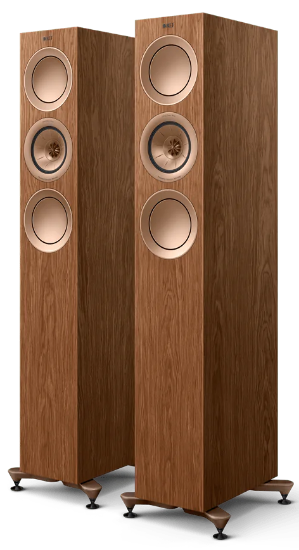 Poza cu KEF R5 Meta Walnut