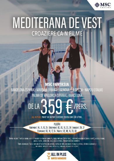 Poza cu Croaziera Mediterana- MSC Fantasia