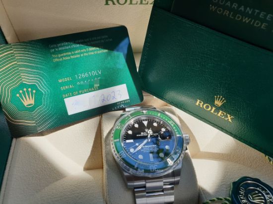 Poza cu Rolex Submariner Date "Starbucks"